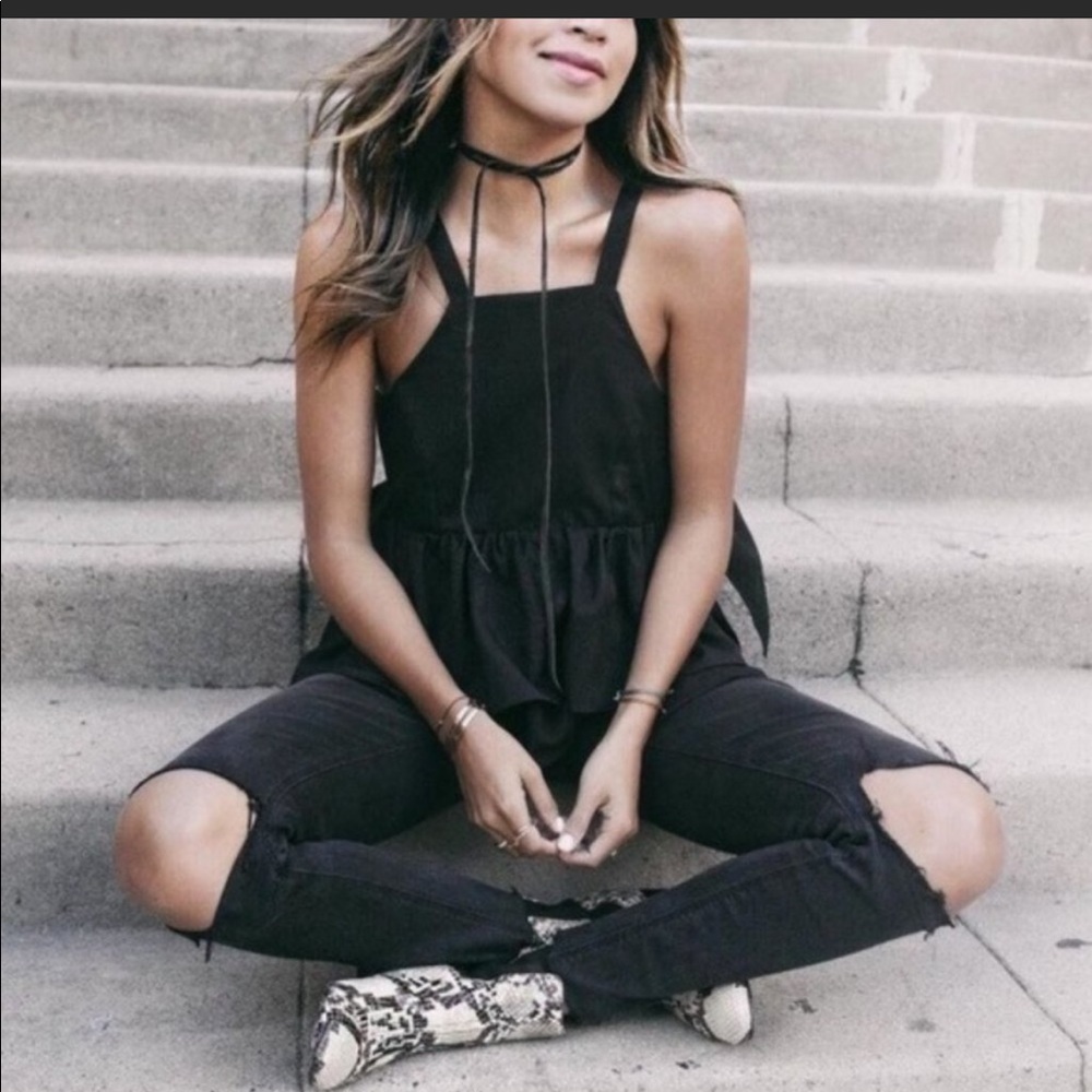 Sincerely Jules Georgia Layered Ruffle Tank Top - Picture 2 of 4